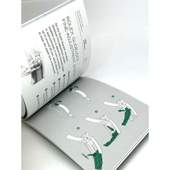 Authentic Rolex Oyster Perpetual Submariner Date 2020 Green Booklet Manual - Picture 13 of 14